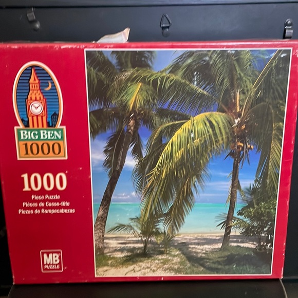 Other - Big Ben Palm Tree Puzzle. 1000pc
